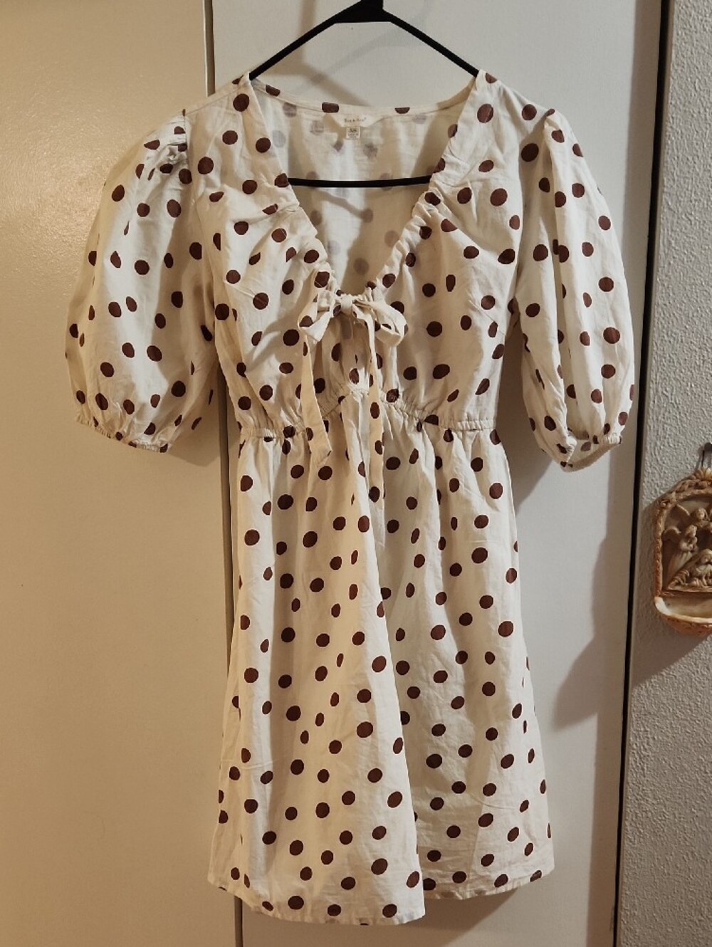 Sim& Sam Polka Dot Dress Sz XS